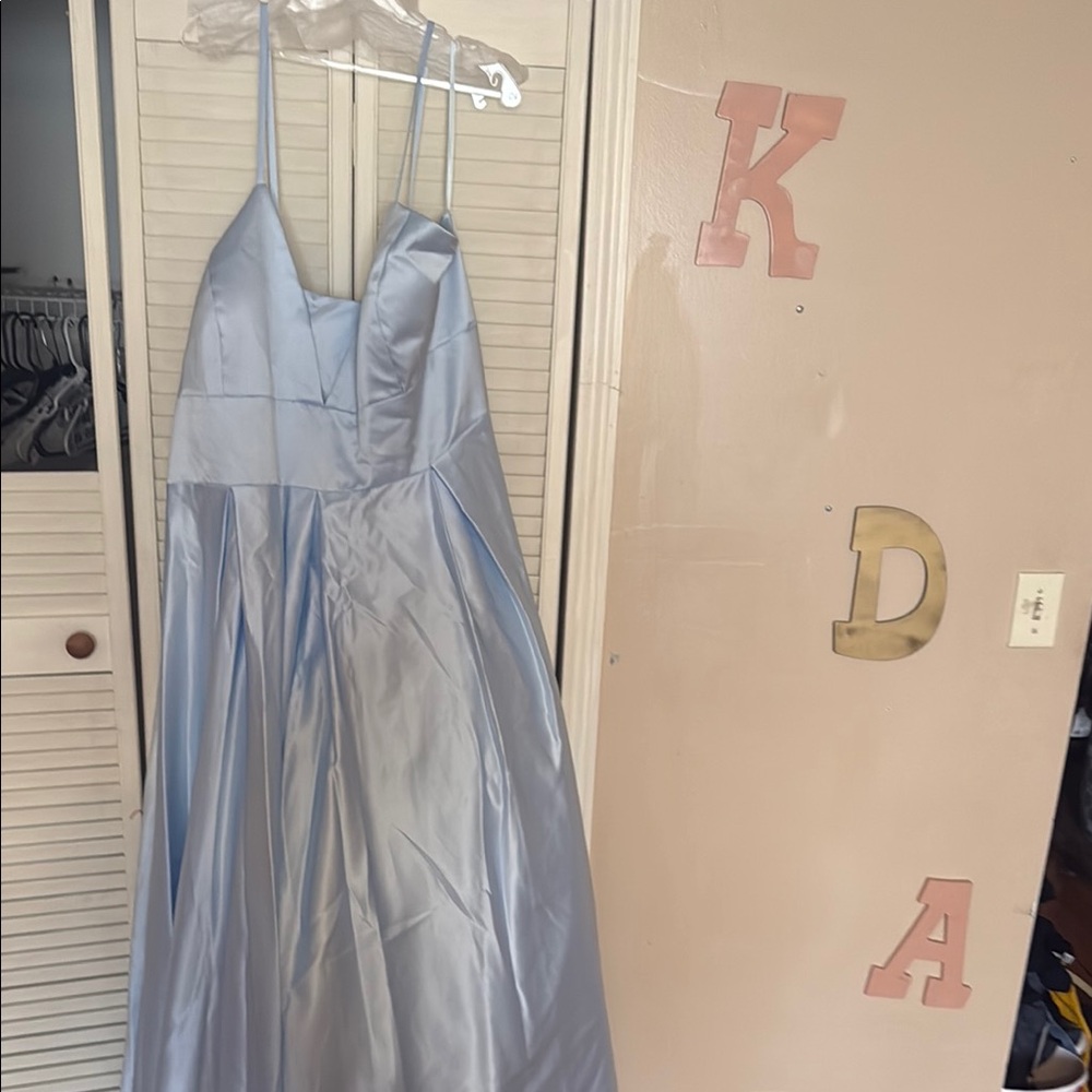 Sydney's Closet Light Blue Dress